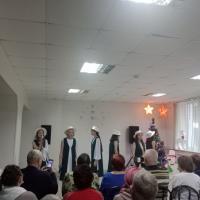 «Алые паруса»21 декабря в РЦ «Доблесть» стационарное отделение состоялся концерт вокально- эстрадного ансамбля «Алые паруса» под руководством Лавниковой Гулии. Этот ансамбль является победителем множества всероссийских вокальных конкурсов, в том числе обл «Алые паруса»21 декабря в РЦ «Доблесть» стационарное отделение состоялся концерт вокально- эстрадного ансамбля «Алые паруса» под руководством Лавниковой Гулии. Этот ансамбль является победителем множества всероссийских вокальных конкурсов, в том числе обл